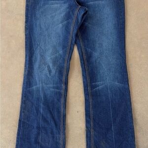 Soho Women's Medium Dark Blue Wide Leg Jeans